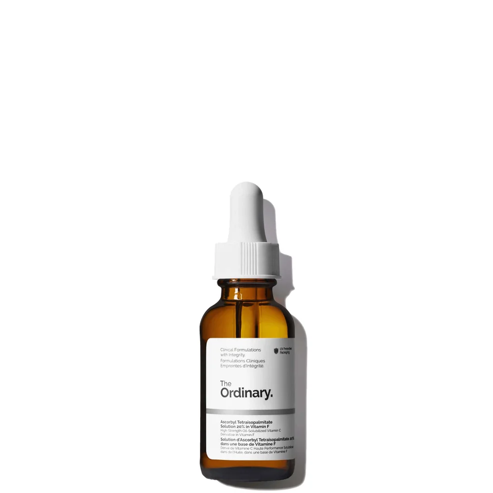 Раствор аскорбилтетраизопальмитата 20% с витамином F The Ordinary Ascorbyl Tetraisopalmitate Solution 20% in Vitamin F, 30 мл Image 1