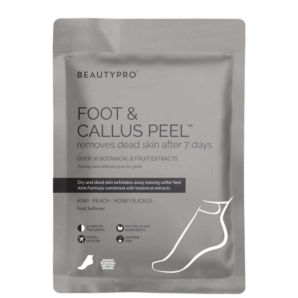 Пилинг для стоп с экстрактами 17 растений BeautyPro Foot and Callus Peel with over 17 Botanical and Fruit Extracts (1 пара) Image 1