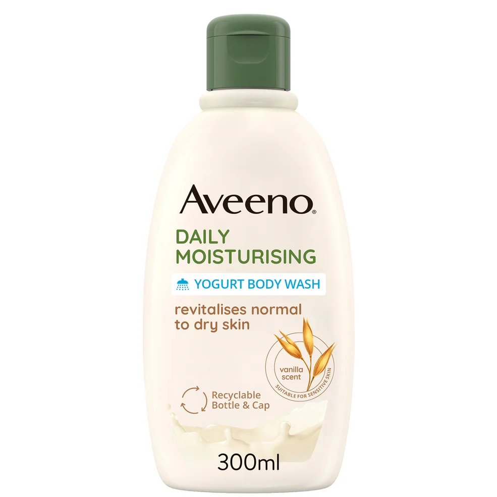 Увлажняющий гель для душа (ванильно-овсянный) Aveeno Daily Moisturising Body Wash - Vanilla and Oat 300 мл Image 1