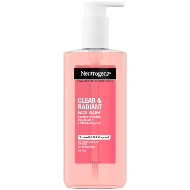 Гель для умывания с грейпфрутом и салициловой кислотой Neutrogena Visibly Clear Pink Grapefruit Facial Wash 200 мл
