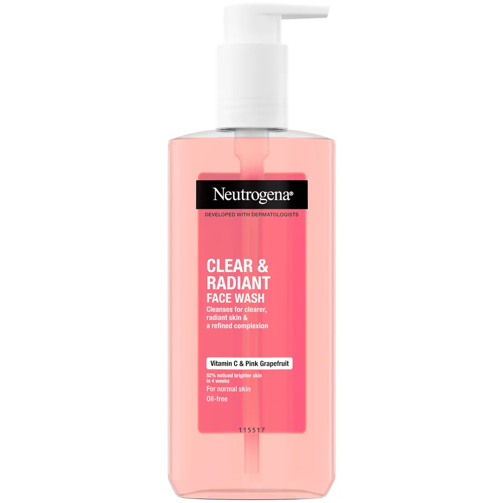 Гель для умывания с грейпфрутом и салициловой кислотой Neutrogena Visibly Clear Pink Grapefruit Facial Wash 200 мл Image 1
