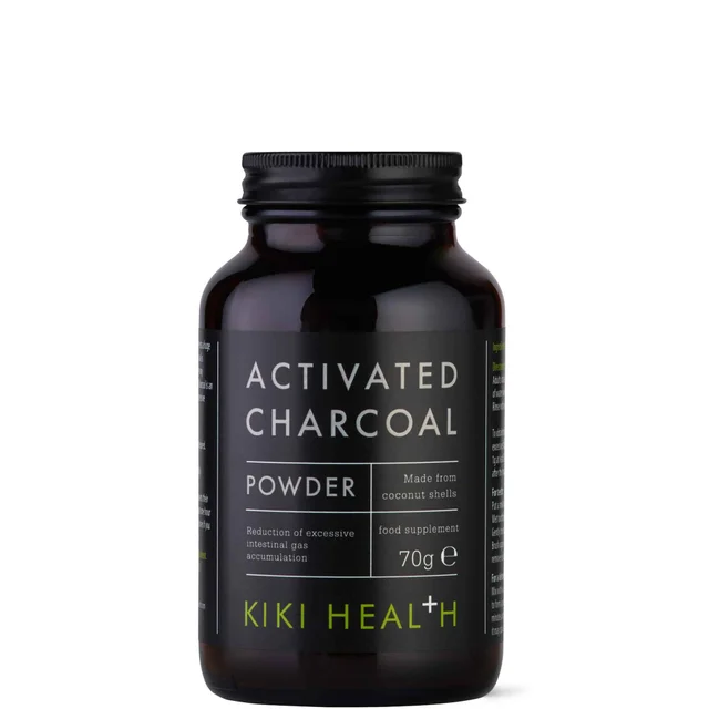 Порошковый активированный уголь KIKI Health Activated Charcoal Powder 70 г
