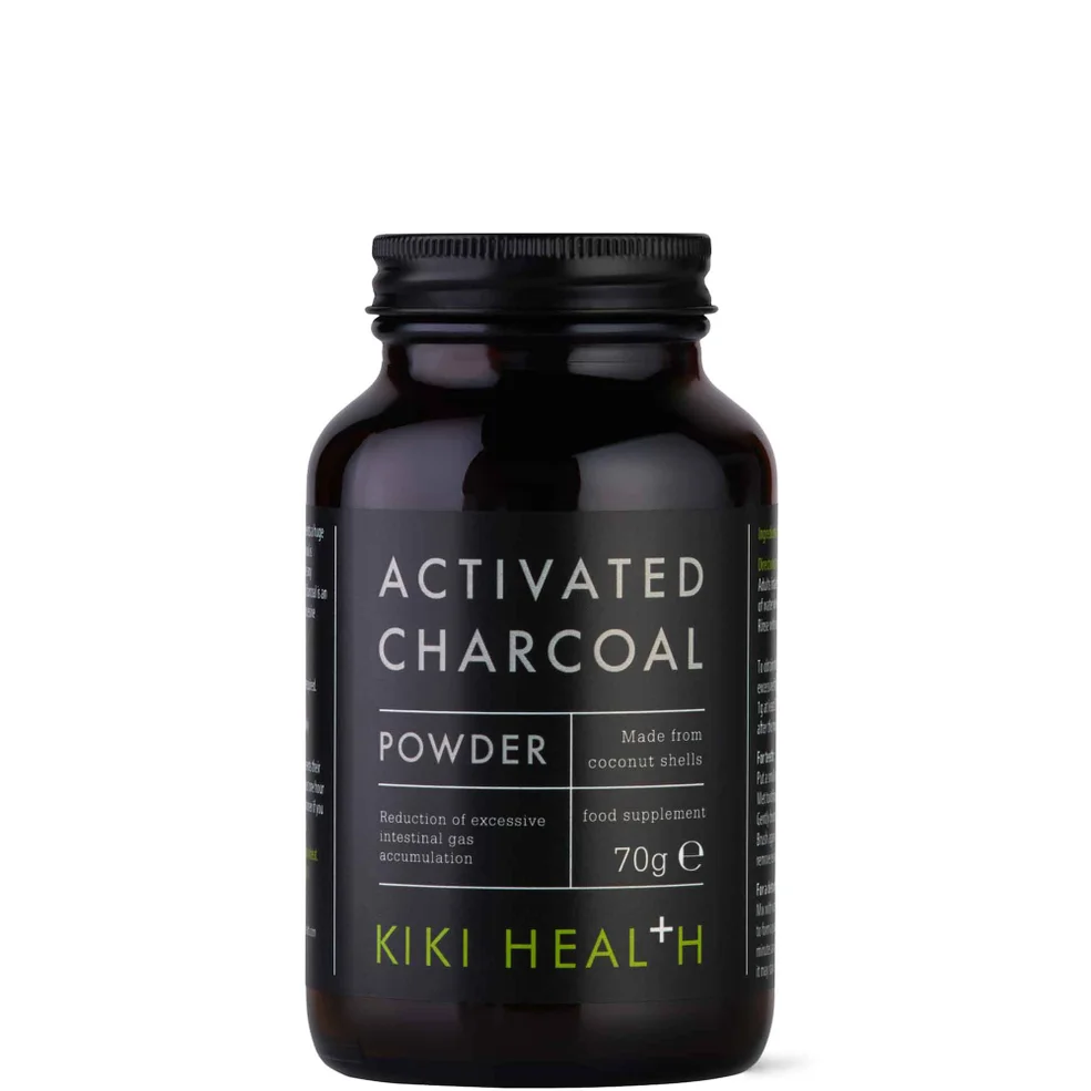 Порошковый активированный уголь KIKI Health Activated Charcoal Powder 70 г Image 1
