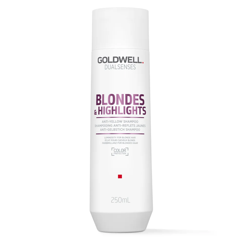 Шампунь против желтизны для осветленных волос Goldwell Dualsenses Blonde and Highlights Anti-Yellow Shampoo 250 мл Image 1