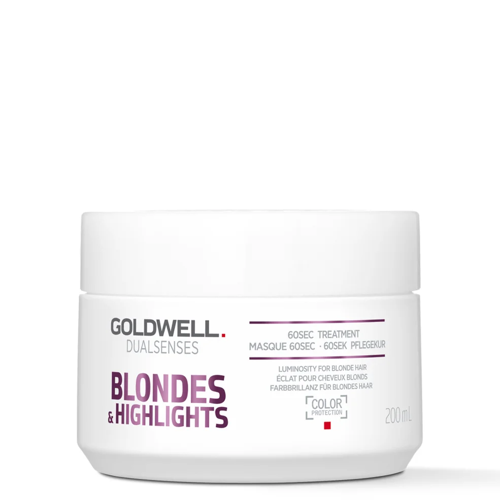 Goldwell Dualsenses Blonde and Highlights Anti-Yellow 60Sec Treatment 200ml Image 1