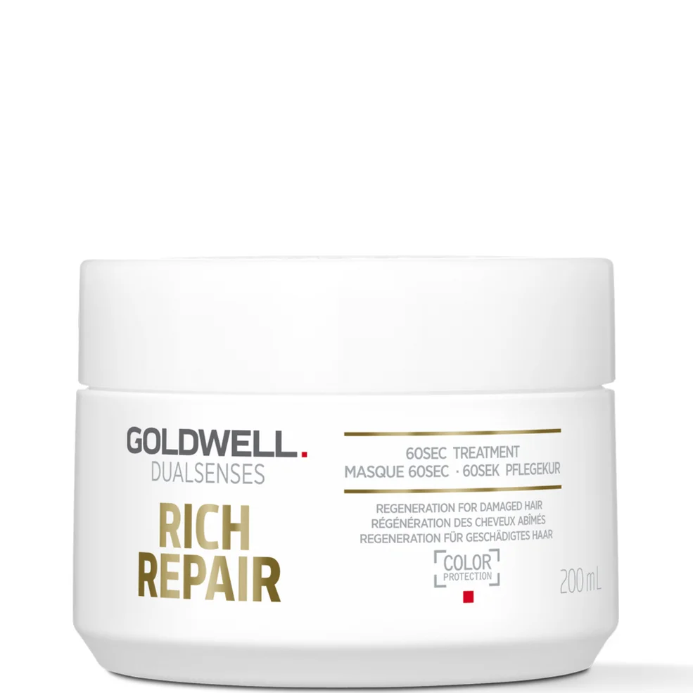 Восстанавливающий уход за 60 секунд для поврежденных волос Goldwell Dualsenses Rich Repair 60 Second Treatment 200 мл Image 1