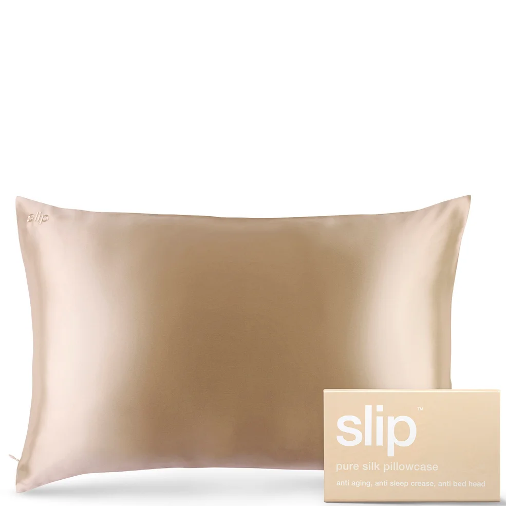 Slip Silk Pillowcase - Queen - Caramel Image 1