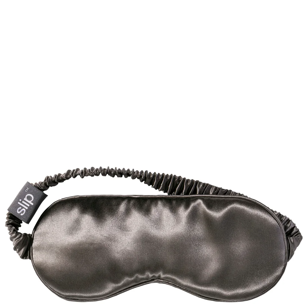 Slip Silk Sleep Mask - Charcoal Image 1