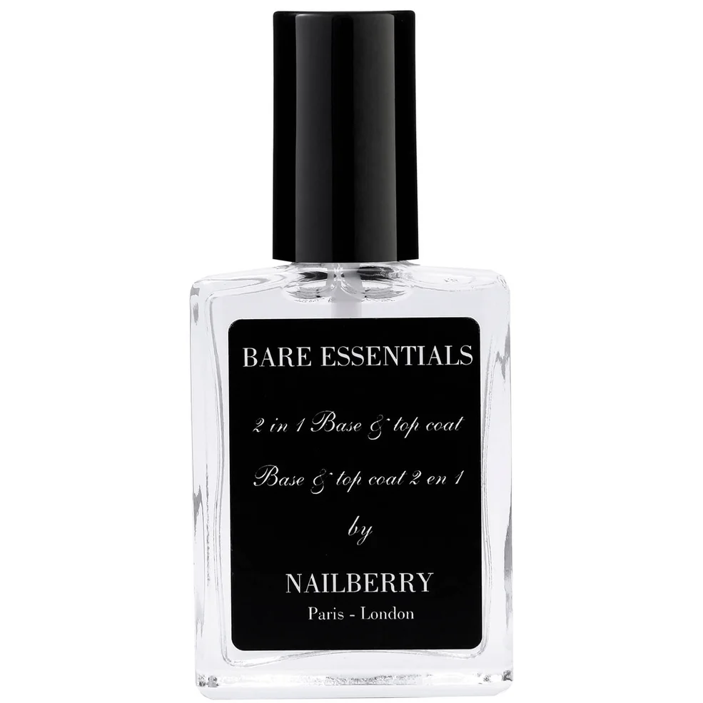 Основа и закрепляющее покрытие 2-в-1 Nailberry Bare Essentials 2 in 1 Base & Top Coat Image 1