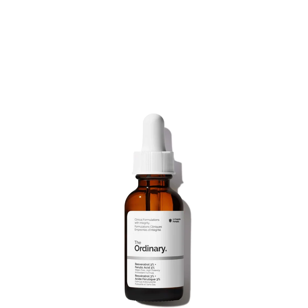 Антиоксидантная сыворотка с ресвератролом 3% и феруловой кислотой 3% The Ordinary Resveratrol Serum 3% + Ferulic Acid 3% Image 1