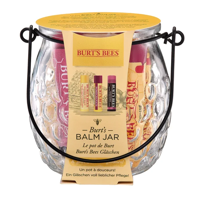 Подарочный набор бальзамов для губ Burt's Bees Burt's Balm Jar Gift Set