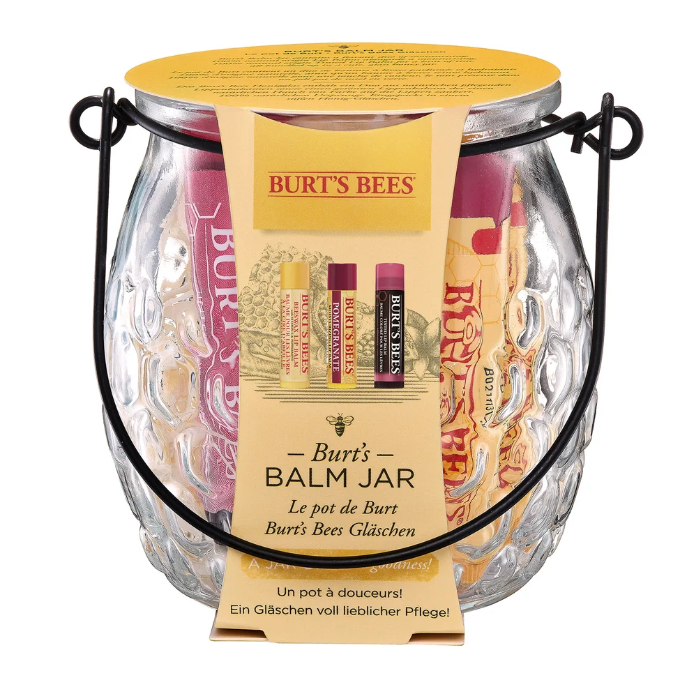 Подарочный набор бальзамов для губ Burt's Bees Burt's Balm Jar Gift Set Image 1