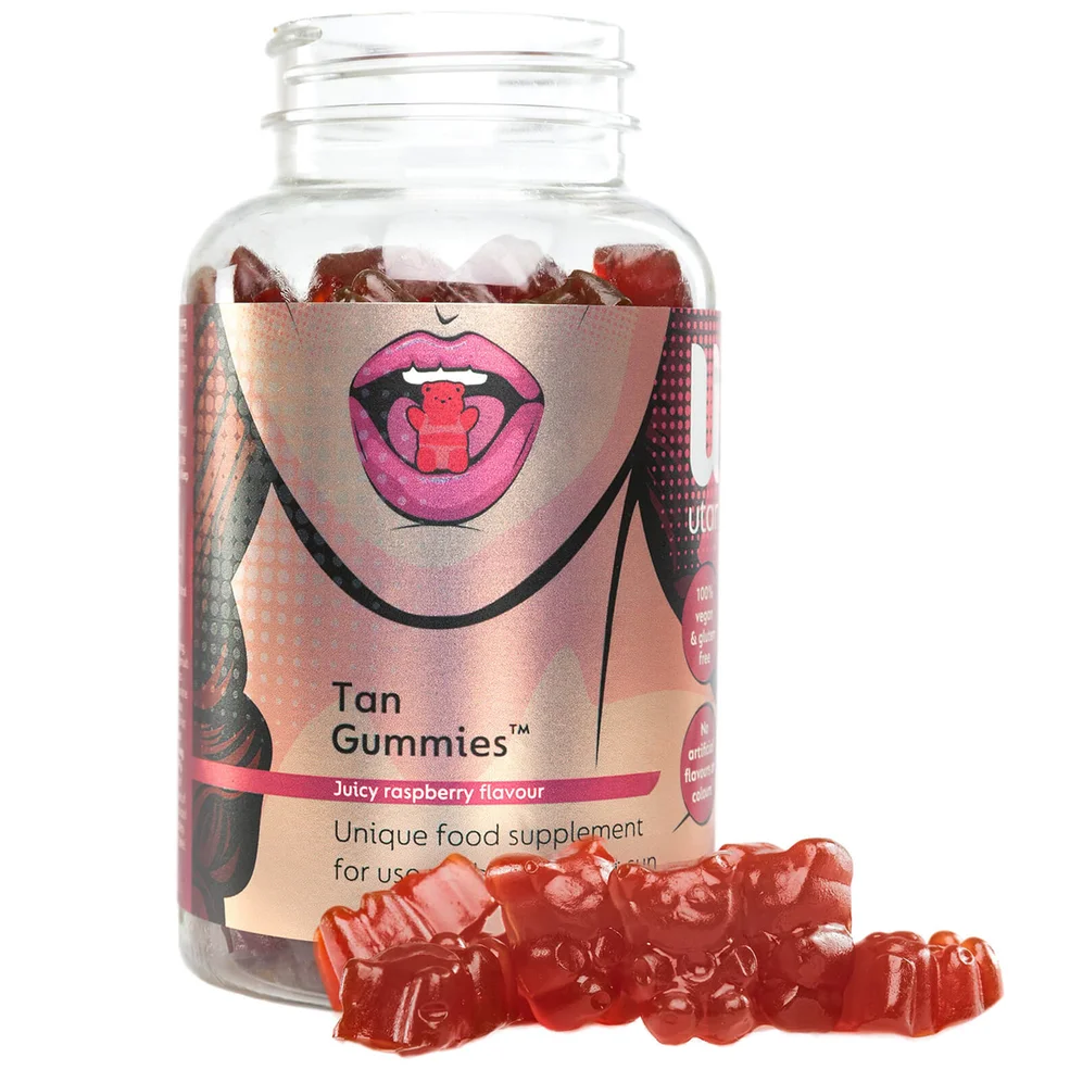 Веганская биодобавка для загара UTAN & Tone Tan Vegan Gummies (курс на 1 месяц) Image 1
