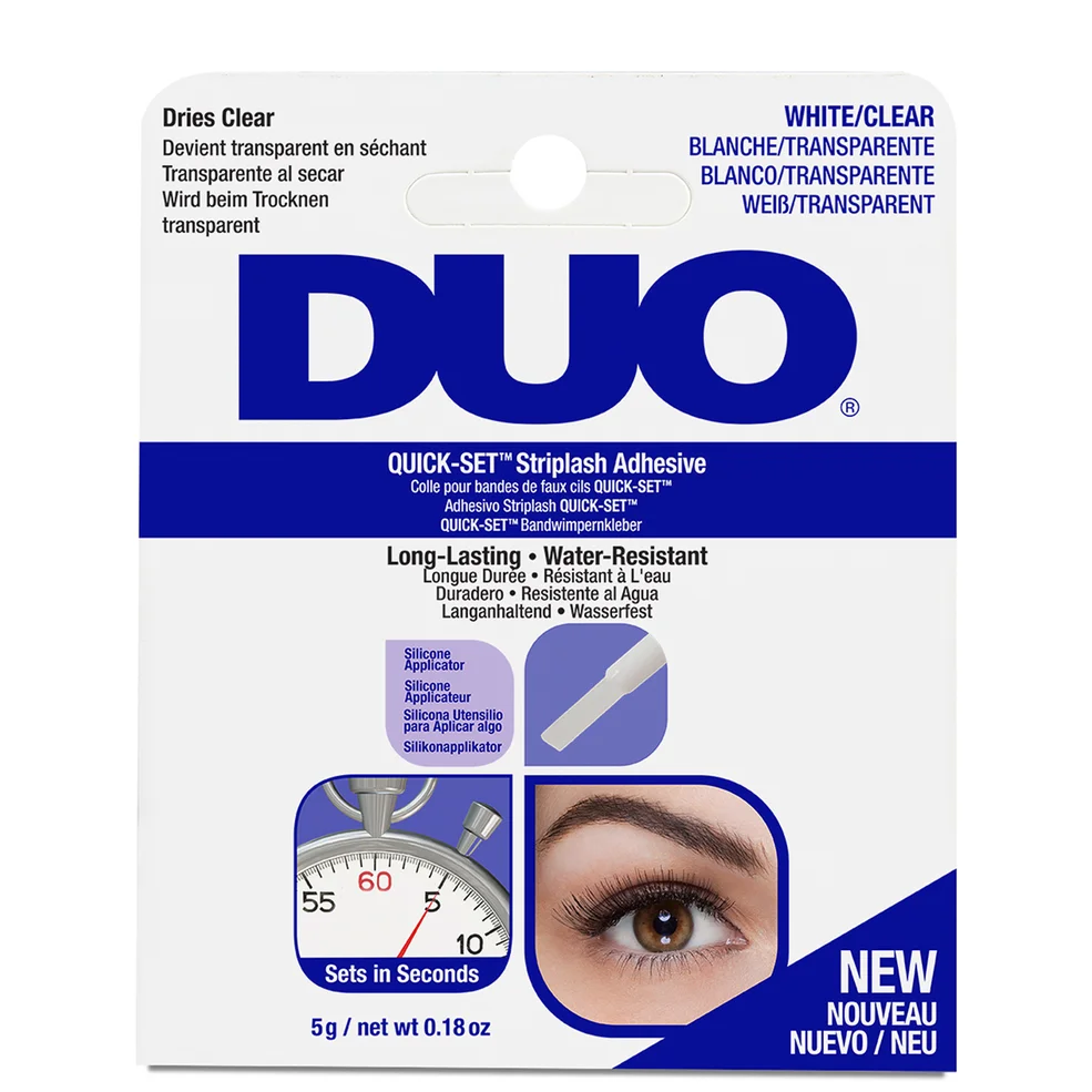 Быстросохнущий клей для накладных ресниц DUO Quick-Set Striplash Adhesive 5 г - Clear Image 1