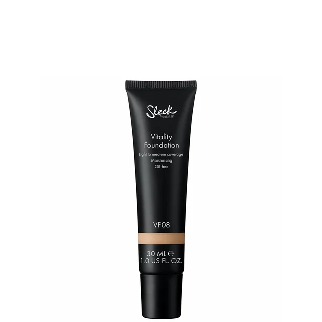 Тональная основа Sleek MakeUP Vitality Foundation 30 мл (различные оттенки)