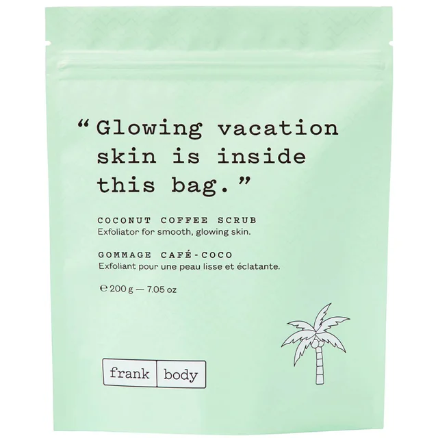 Кокосово-кофейный скраб для тела Frank Body Coconut Coffee Scrub 200 г