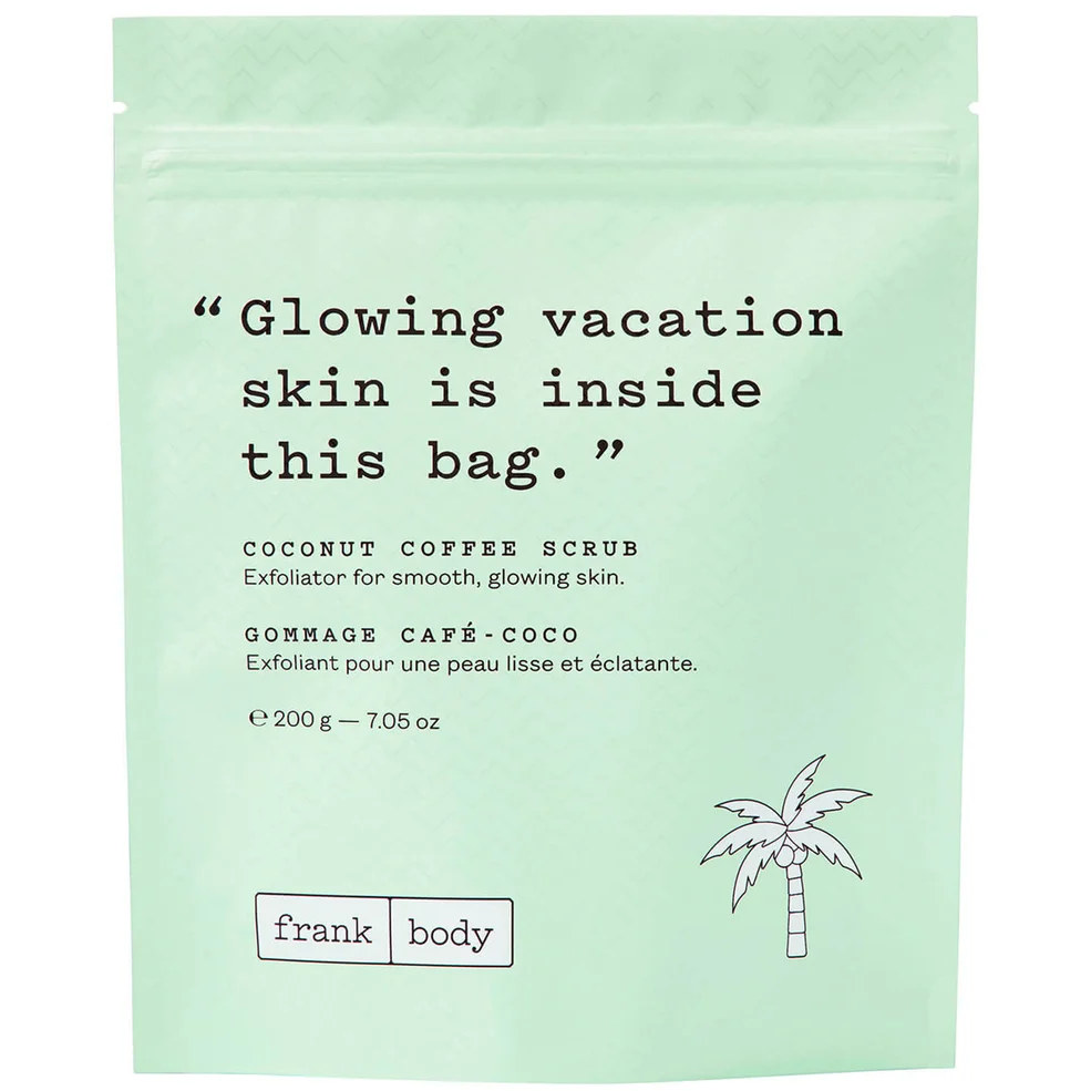 Кокосово-кофейный скраб для тела Frank Body Coconut Coffee Scrub 200 г Image 1