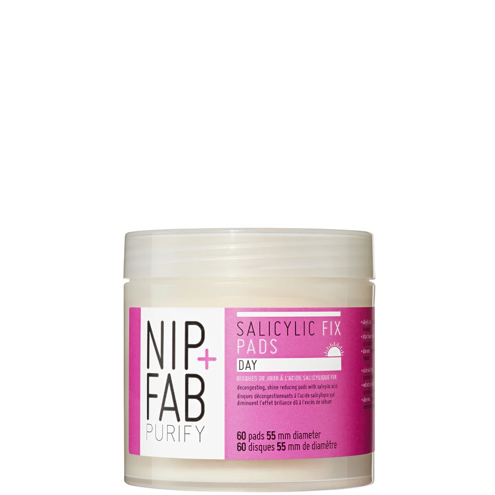 NIP+FAB Teen Skin Fix Salicylic Acid Day Pads 60 Pads Image 1