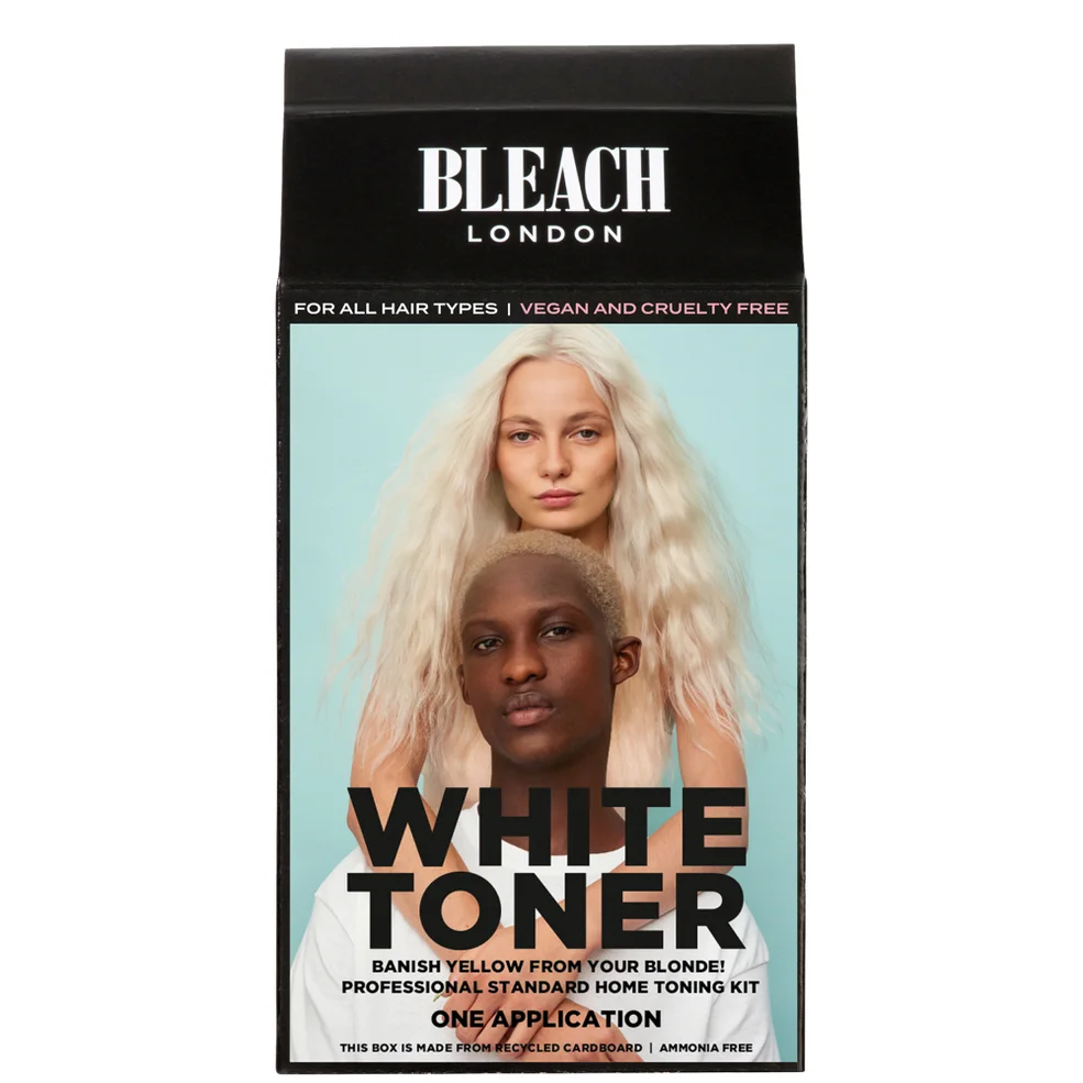 Оттеночный тоник для обесцвеченных волос BLEACH LONDON White Toner Kit Image 1