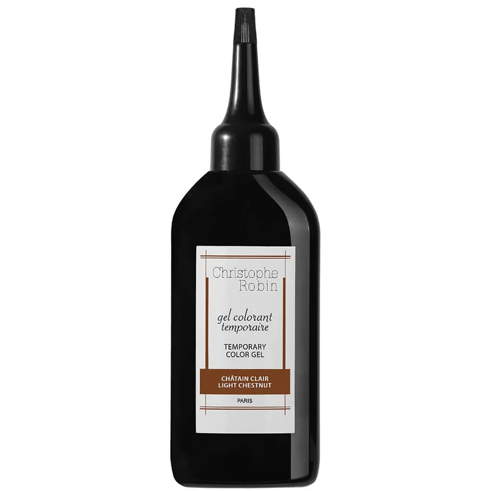 Окрашивающий гель для волос Christophe Robin Temporary Color Gel - Light Chestnut Image 1