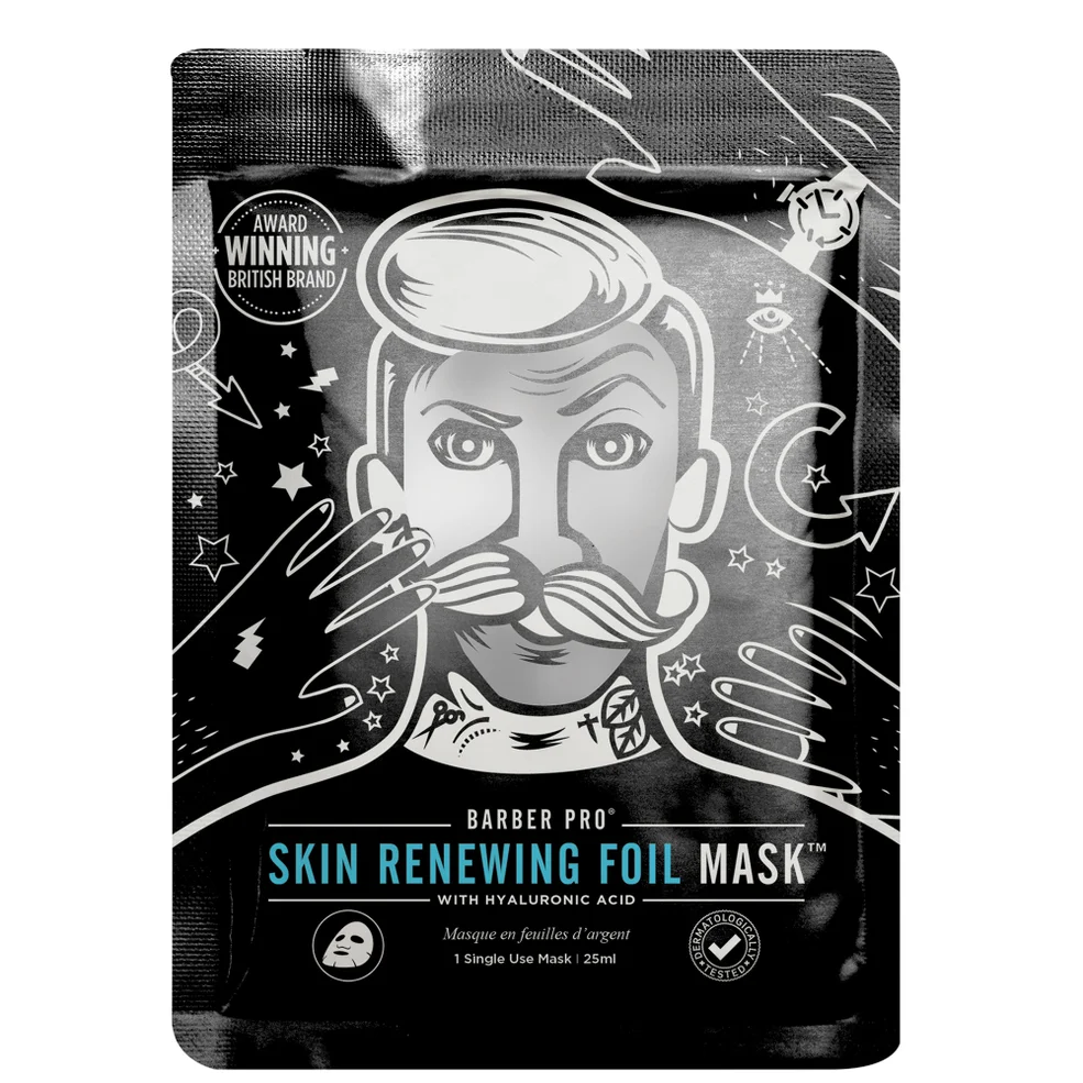 Омолаживающая маска из фольги BARBER PRO Skin Renewing Foil Mask 30 г Image 1