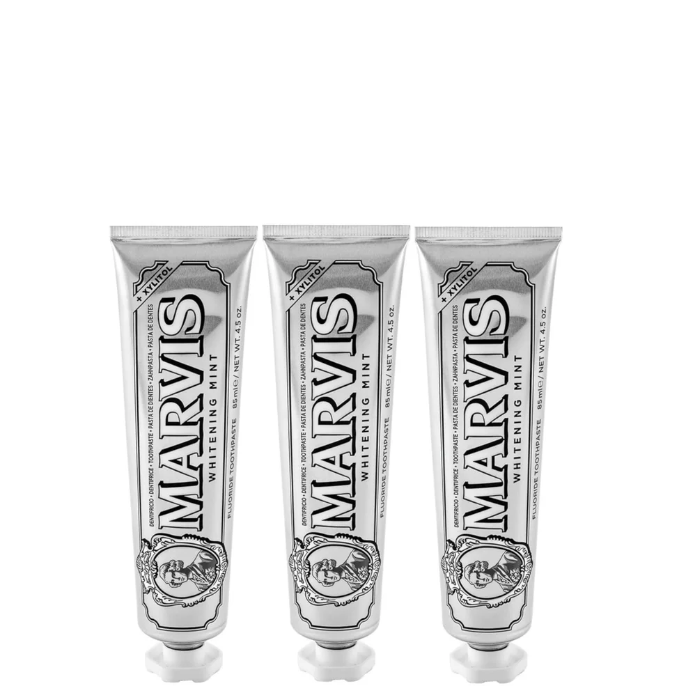 Набор Отбеливающая зубная паста с мятой Bundle Marvis Whitening Mint Toothpaste (3 х 85 мл) Image 1