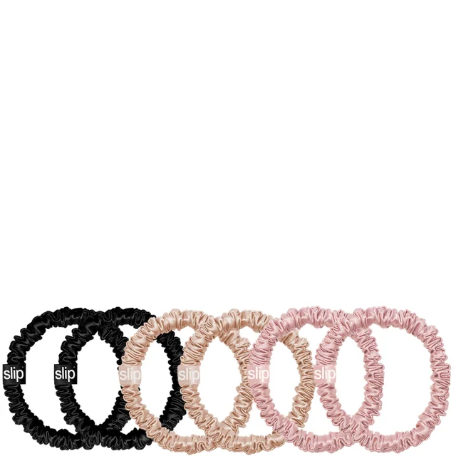 Резинки для волос Slip Skinnies - Multi (6 шт.)