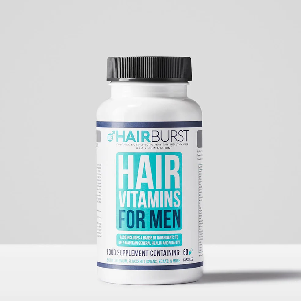 Витамины для мужчин, ускоряющие рост волос Hairburst Men's Vitamins 78 г Image 1