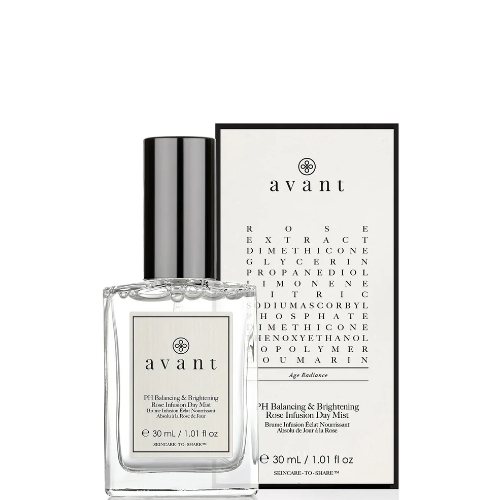 Avant Skincare Балансирующий PH и осветляющий дневной спрей с экстрактом розы 30 мл Image 1