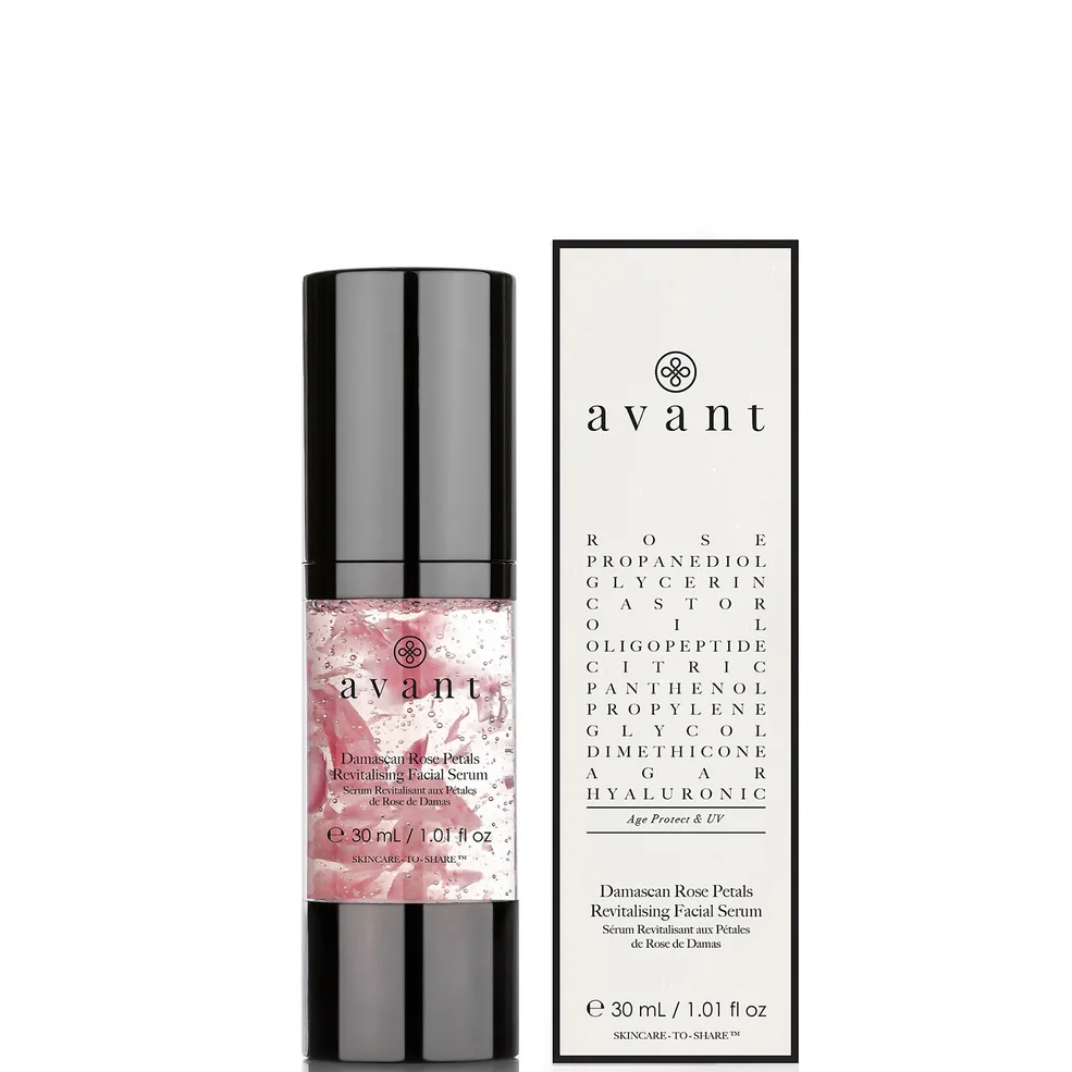Восстанавливающая сыворотка для лица с лепестками дамасской розы Avant Skincare 30 мл Image 1