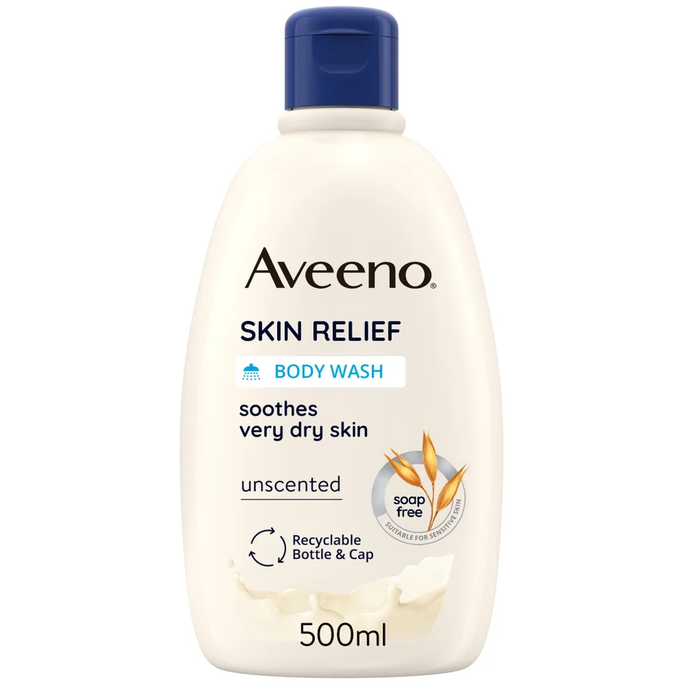 Aveeno Skin Relief Moisturising Body Wash 500ml Image 1