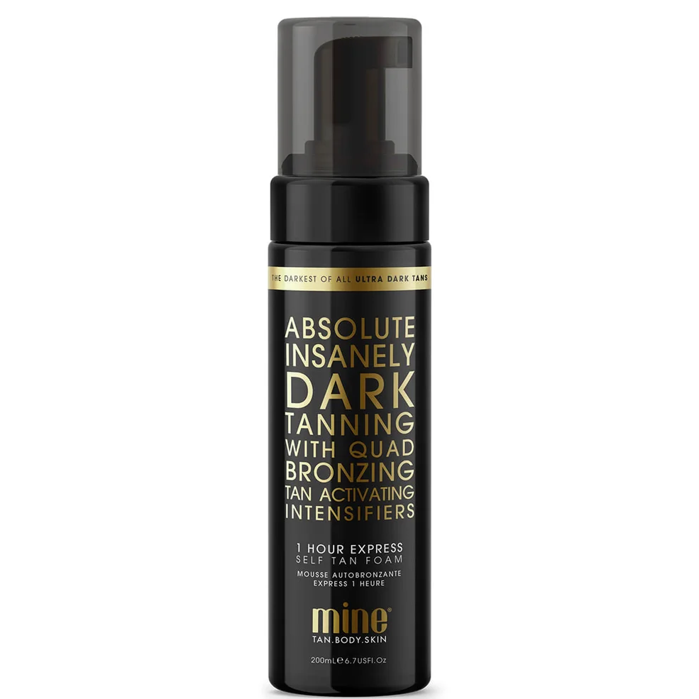 MineTan Absolute X60 Self Tan Foam 200ml Image 1