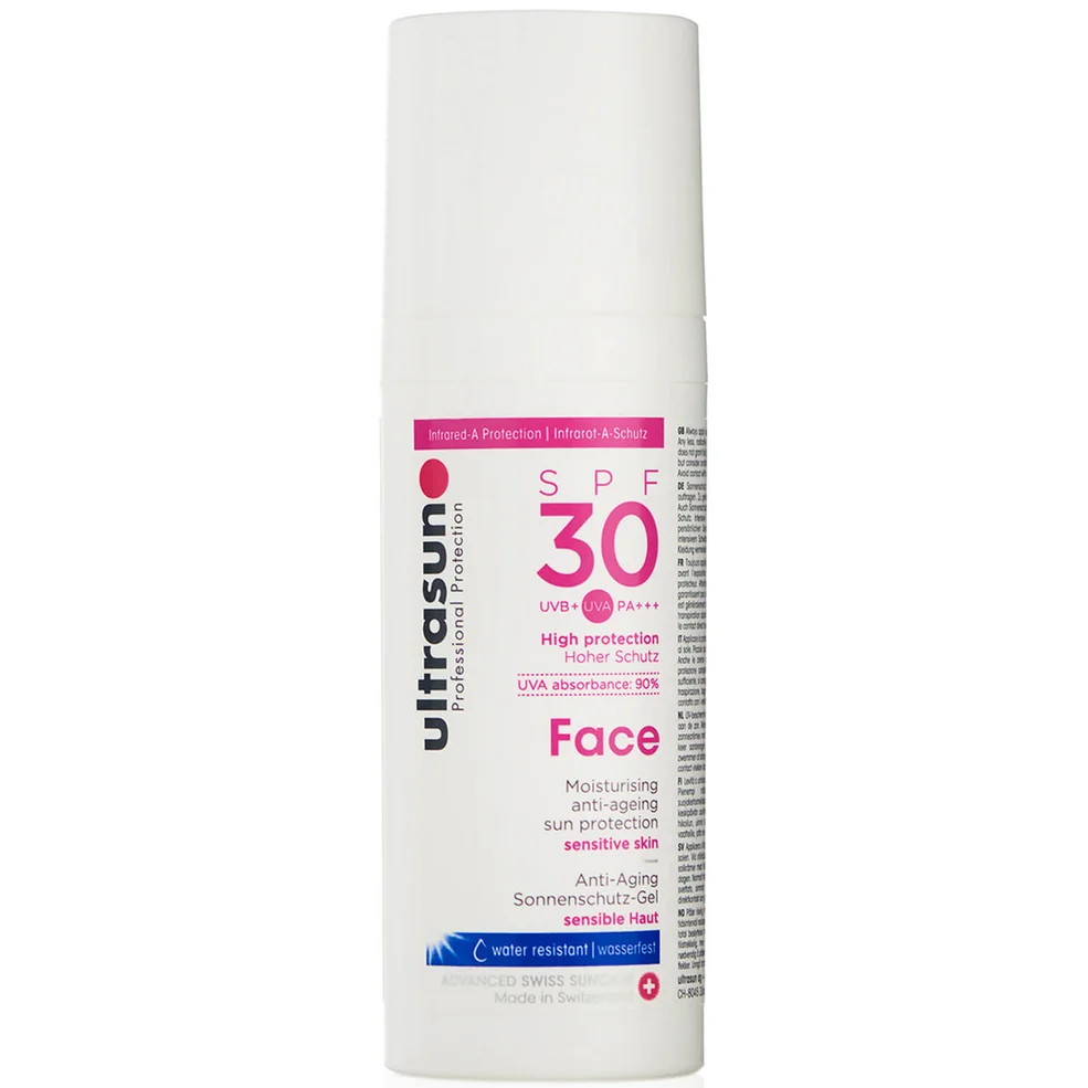 Ultrasun Face Anti-Ageing Lotion SPF 30 50ml Image 1