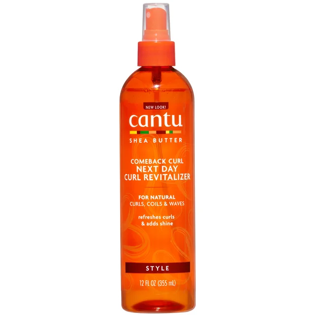 Cantu Shea Butter for Natural Hair Comeback Curl Next Day Curl Revitalizer 355ml