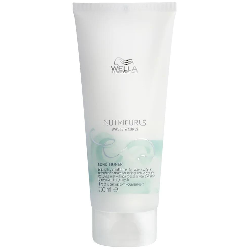 Wella Professionals Nutricurls Detangling Conditioner for Waves and Curls 200ml Image 1