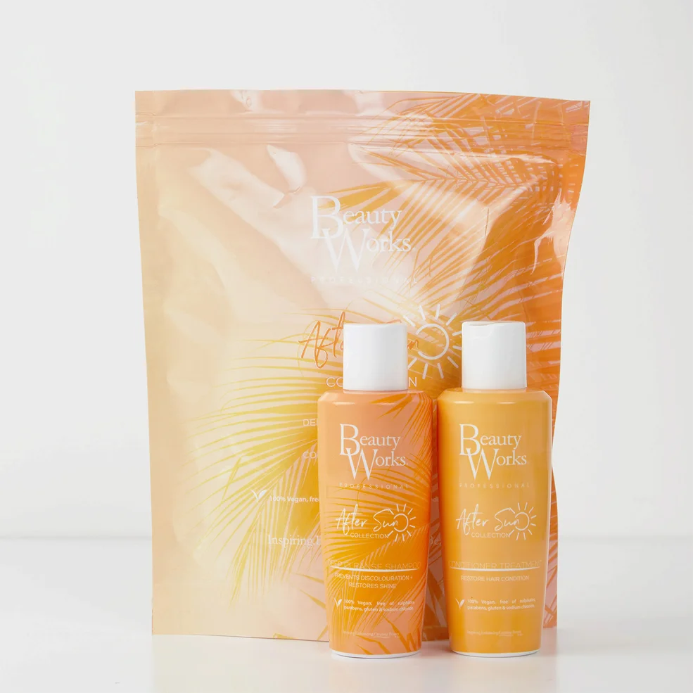 Beauty Works After Sun Discoloration and Restore Shine Duo Image 1