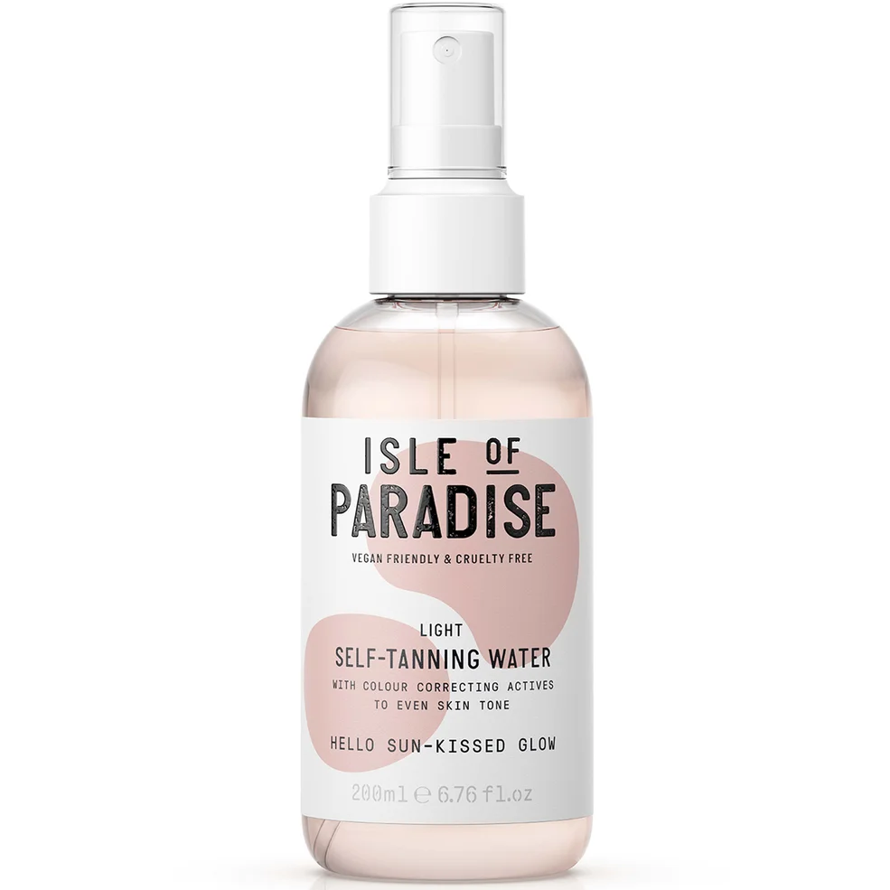 Isle of Paradise Self-Tanning Water - Light 200ml Image 1