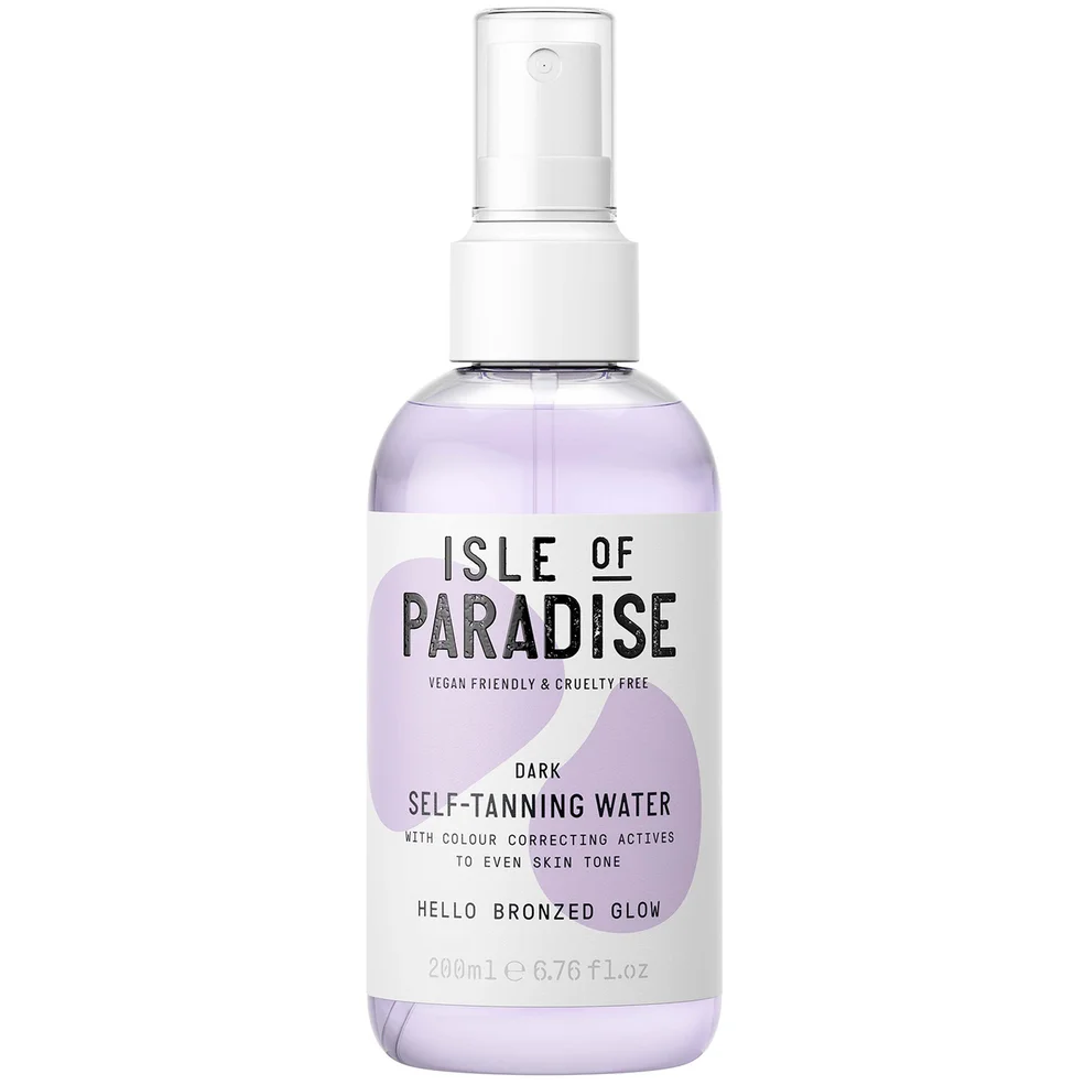 Isle of Paradise Self-Tanning Water - Dark 200ml Image 1