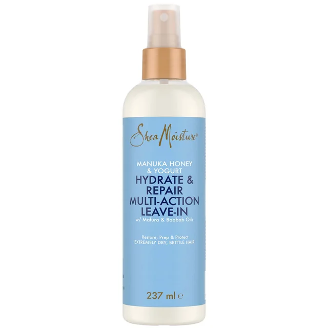 Несмываемый кондиционер для волос Shea Moisture Manuka Honey & Yogurt Hydrate & Repair Multi-Action Leave-In Conditioner, 237 мл