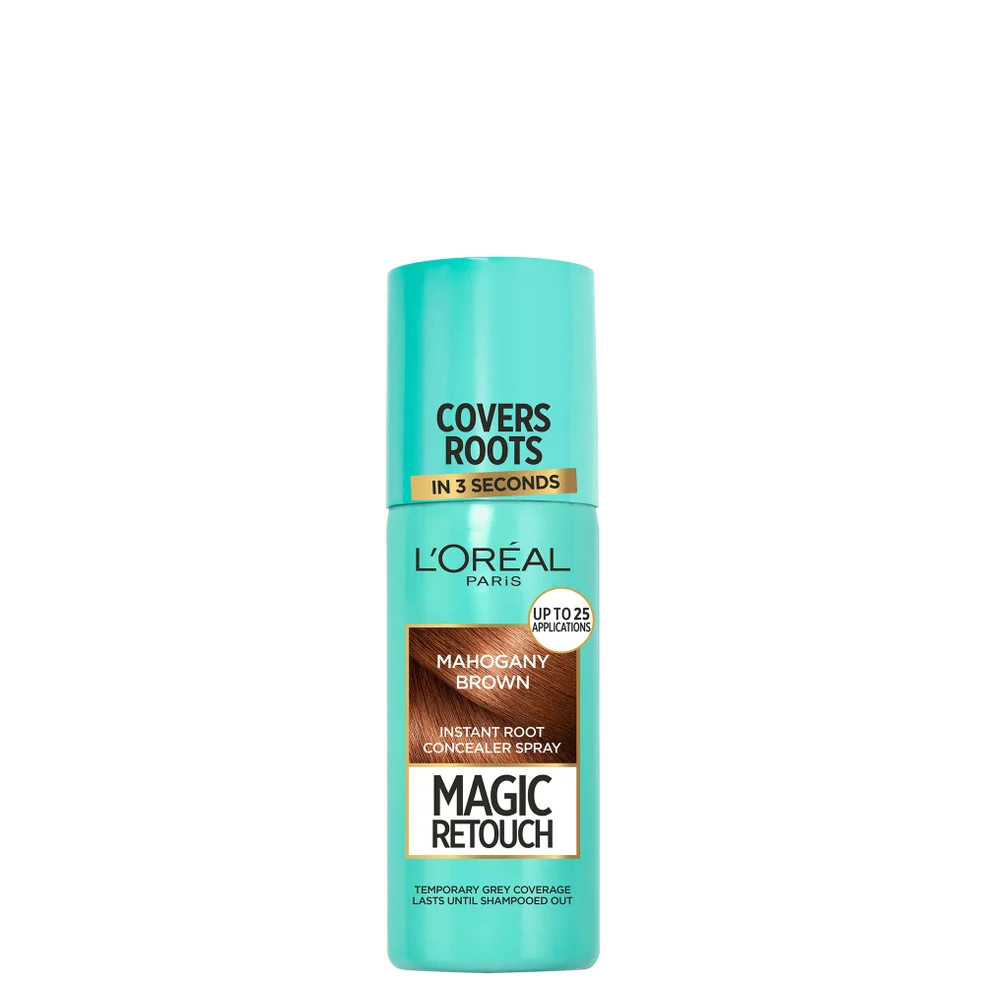 L’Oréal Paris Magic Retouch Instant Root Concealer Spray - Mahogany Brown (75 ml) Image 1