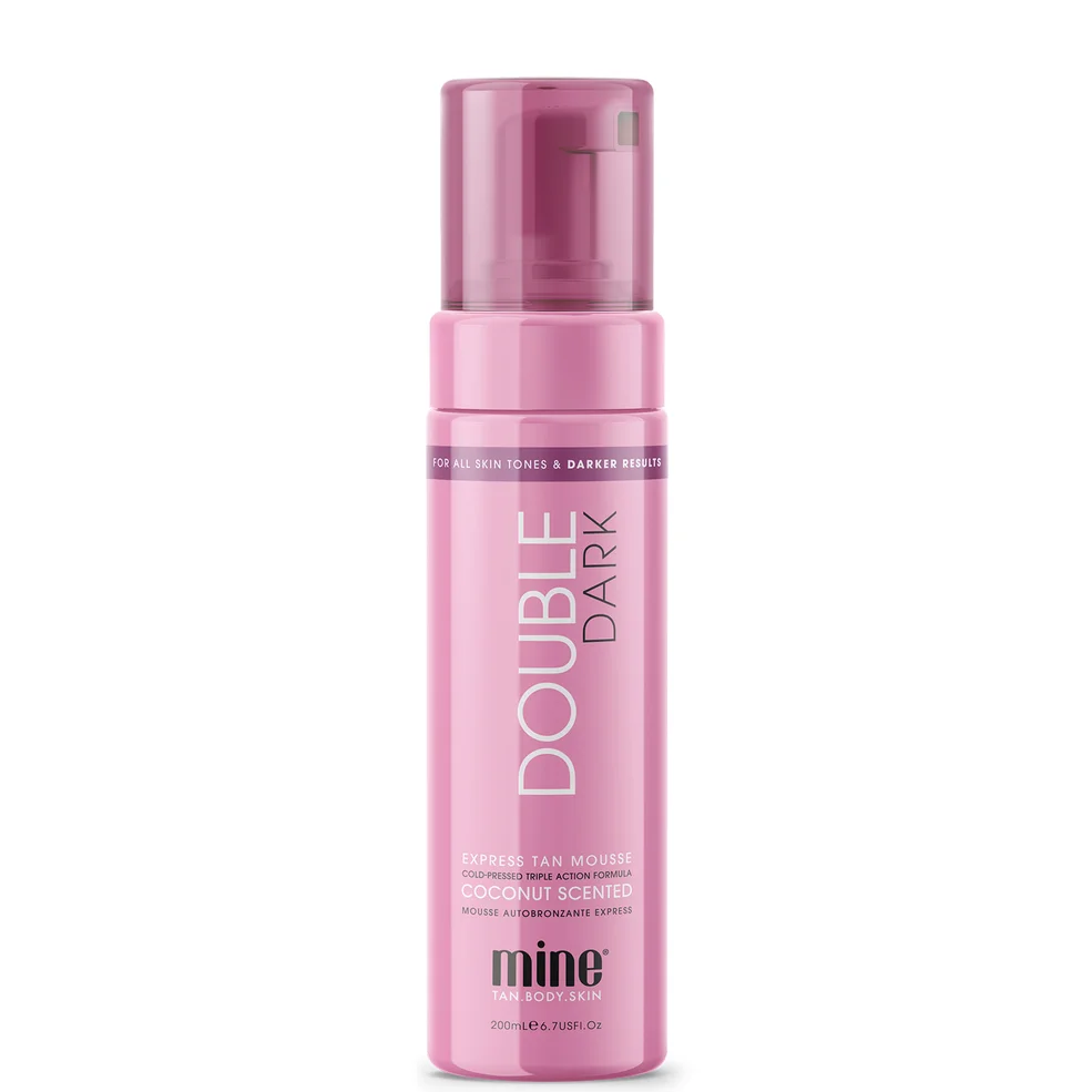 MineTan Double Dark Self Tan Mousse 200ml Image 1