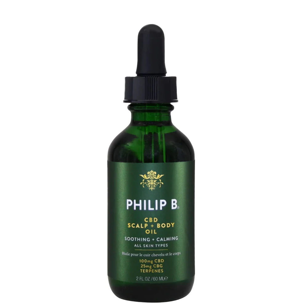 Philip B CBD Scalp and Body Oil 60ml Image 1