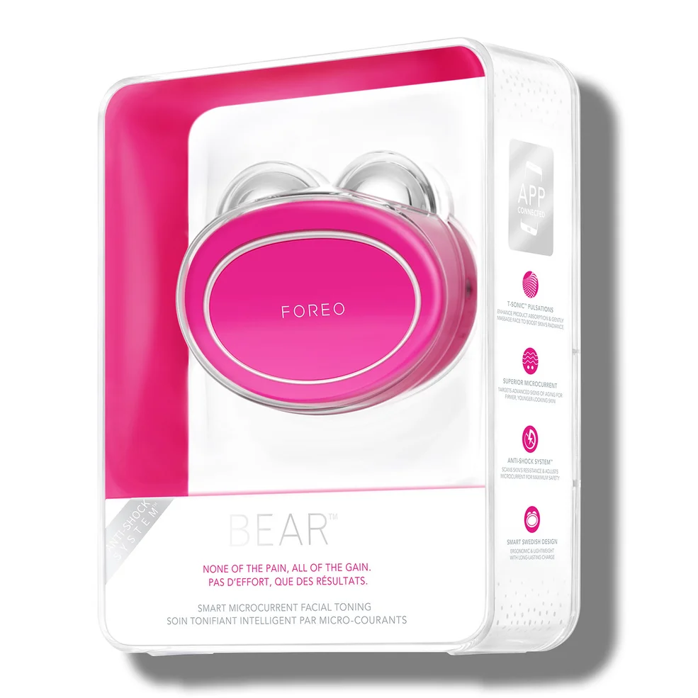 Массажер для лица FOREO Bear Microcurrent Facial Toning Device With 5 Intensities (различные оттенки) Image 1