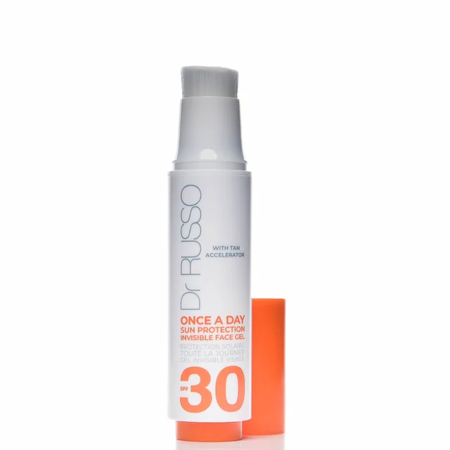 Dr. Russo Once a Day SPF30 Sun Protective Face Gel Tan Accelerator 15ml