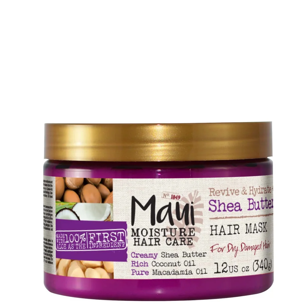 Maui Moisture Revive and Hydrate+ Shea Butter Hair Mask 340g Image 1