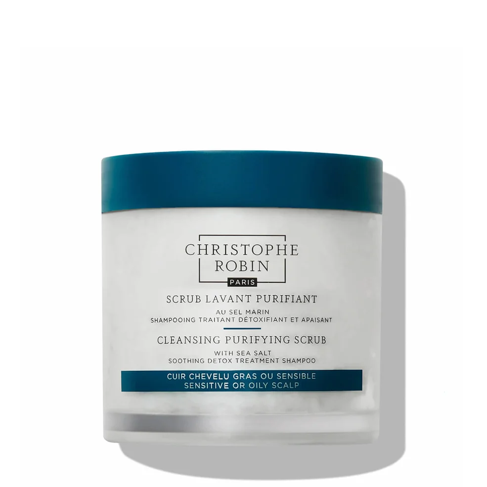 Скраб-шампунь для волос с морской солью Christophe Robin Cleansing Purifying Scrub with Sea Salt, 250 мл Image 1