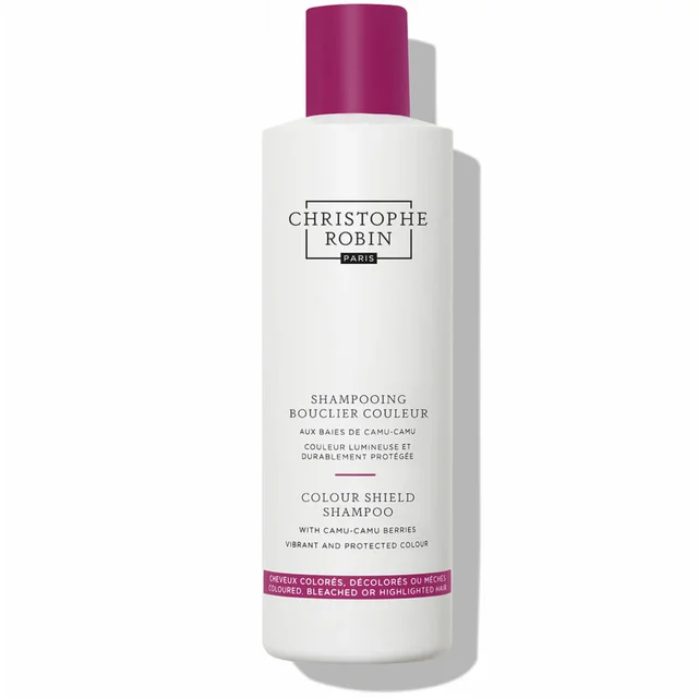 Шампунь для защиты цвета волос Christophe Robin Colour Shield Shampoo with Camu Camu Berries, 250 мл