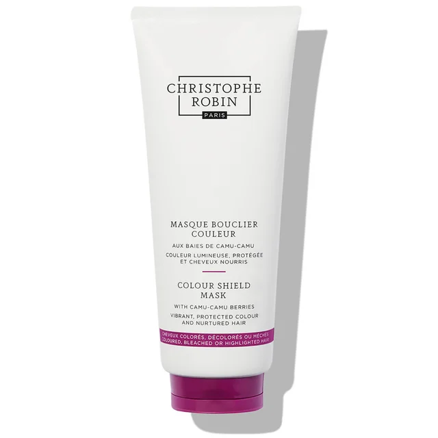 Маска для волос для защиты Christophe Robin Colour Shield Mask with Camu Camu Berries, 250 мл