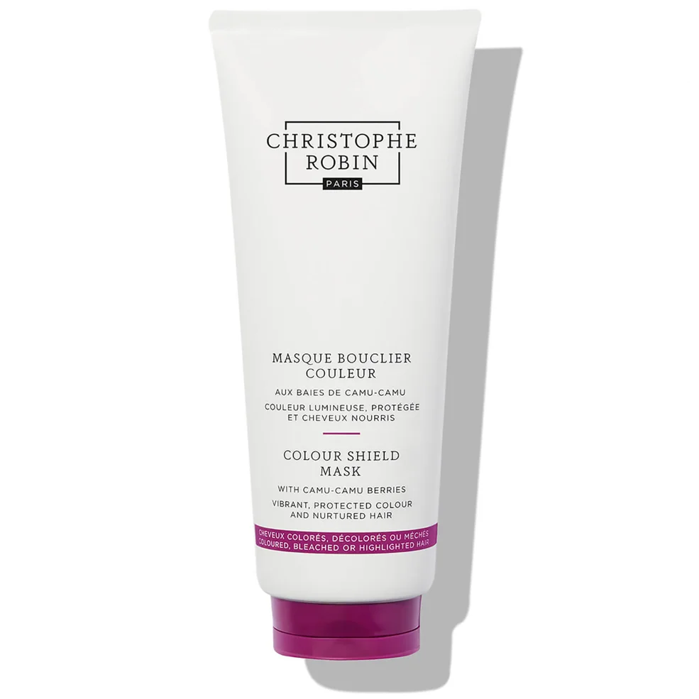 Маска для волос для защиты Christophe Robin Colour Shield Mask with Camu Camu Berries, 250 мл Image 1