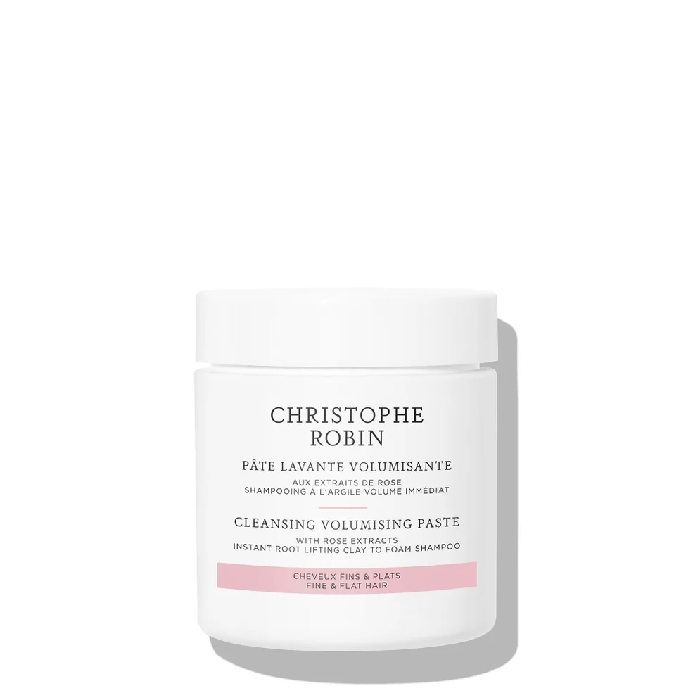 Очищающая паста для придания объема волосам Christophe Robin Cleansing Volumising Paste with Pure Rassoul Clay and Rose, 75 мл Image 1